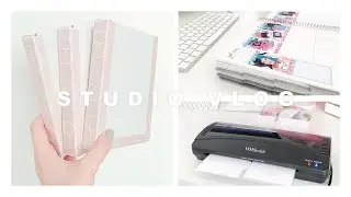 Studio Vlog 38 // Orders, Making Dividers & 10k Subscribers!! // Paper Chic Plans