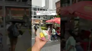 😋You can&rsquo;t miss this in Singapore 🇸🇬Just $1.5 😍 #singapore