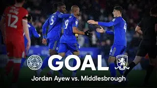 ГОЛ | Джордан Айю | &laquo;Лестер Сити&raquo; &mdash; &laquo;Мидлсбро&raquo; 1:1 | Sky Bet Championship 2025/26