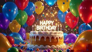 New Happy Birthday Party Song With Firework Music Happy Birthday