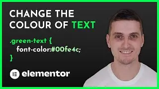 How to Change the Font Colour on a Specific Piece of Text in Elementor