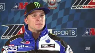 Garrett Gerloff at the Dunlop Preseason Test, Presented by Motul