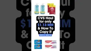 🔥CVS Scenario To Copy | November 9-14