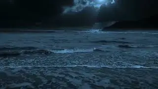 Looking for peace of mind? Here's the solution.🌊😴 Relaxing Ocean Sound At Night