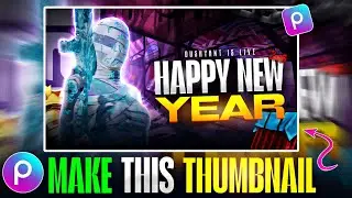 Make This Thumbnail Like Kemo & Synzx In PicsArt 🔥 || how to make thumbnail