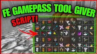 [ OP ] Gamepass Tools Giver Script! • Works in Many Games! - Roblox Scripts _Full-HD_60fps
