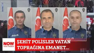Şehit polisler vatan toprağına emanet... 30 Aralık 2025 Selçuk Tepeli ile NOW Ana Haber