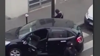 New video puportedly shows Kouachi brothers after attack