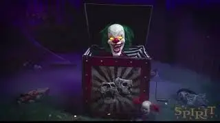 NEW FOR 2020 Spirit Halloween Fright in the Box Animatronic prop