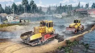 RoadCraft. Мы едем едем едем укладывать асфальт.