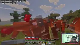Minecraft| Dia 51| Nos perdimos| empece con el portal para la granja de oro
