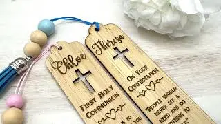 Personalised Saint Bookmarks - Gift for Confirmation or First Communion