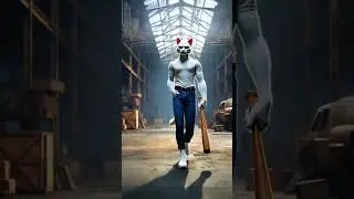 Feline Fury Showdown: Cats Battle in Epic Warehouse Fight #Dreamyfeels #ai #aianimation #aistory#cat
