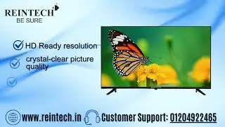 Reintech 32-inch Smart LED TV | Full HD Resolution | Immersive Entertainment Experience