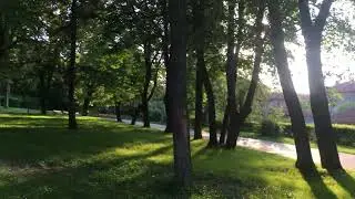 Пролетно време в парка/ Spring time park in Bulgaria 4K