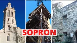 Sopron walks - Soproni Szent Mih&aacute;ly főangyal templom, S&ouml;rh&aacute;zdombi-kil&aacute;t&oacute;, Tar&oacute;di v&aacute;r