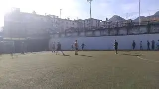 Squadra Capochiaj vs Squadra montignham forest (ultimi istanti primo tempo finale)