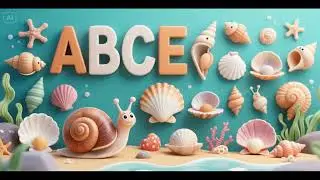 🐚🔤 Colecci&oacute;n de conchas ABC de Sea Snail | Canciones infantiles y rimas