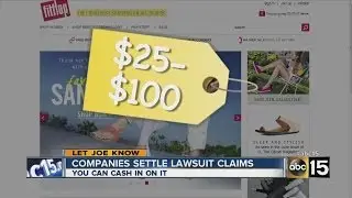 Six lawsuits could put $100 back in your wallet