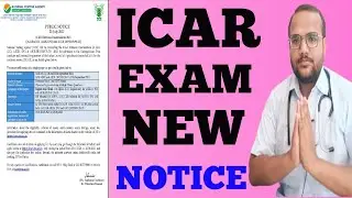 ICAR EXAM 2021-22//ICAR EXAM UPDATE//Indian Council of Agricultural Research//ICAR EXAM // ICAR 2021