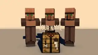 FREE Minecraft 3D Intro Template #120 (Готовое 3D интро)