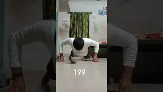200Fingertip Pushups 💪|#Fingertippushups#homeworkout#pushups#beastmode#workout#200pushups.