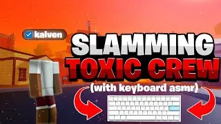 SLAMMING HORRIBLE CREW IN DA HOOD (ASMR RAID) ⭐