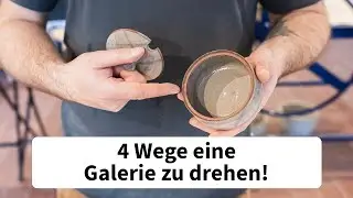 Töpfern: Perfekte Galerie drehen in Sekunden! (Trick #4 ist genial 🤯)