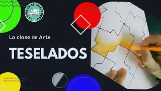 LA CLASE DE ARTE 🎨 | Teselados: Creando formas extrañas partiendo de un cuadrado.