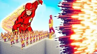 100x ARMY FLASH + 1x GIANT FLASH vs EVERY GOD - TABS | Totally Accurate Battle Simulator 2024