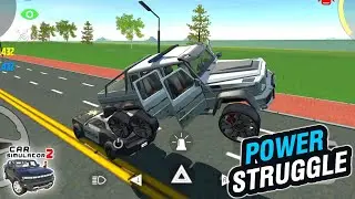 POWER STRUGGLE WITH POLICE CARS - CAR SIMULATOR 2