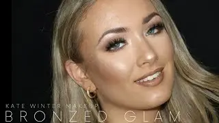 Bronzed Glam Makeup | Kate Winter Makeup ✨💥