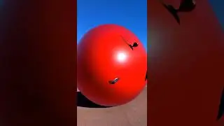 WOW!Ferrari car turns into a balloon 🎈😂#ferrari #fer