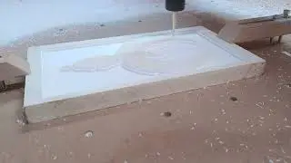 Bird Design Machining on PVC Foamboard with CNC Router - Watch the Magic Unfold