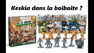 Zombicide 2nde Edition - Unboxing de l'extension Rio Z Janeiro !