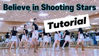 Step Description: Believe in Shooting Stars Line Dance Tutorial | Improver Beginner-Intermediate