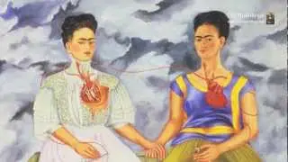 The two Fridas by the Mexican artist Frida Kahlo