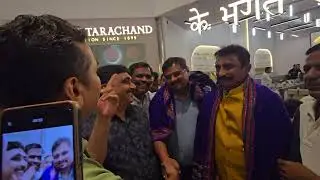 Vagad Exta Group -Team Felicitated 👌Hamang Bhai👌 Bhagat Tarachand👌 Oberoi Mall👌 Borivali- East👌,