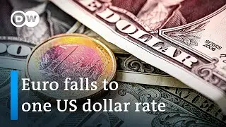 Weak Euro falls to lowest in 20 years, hitting parity with US dollar | DW News