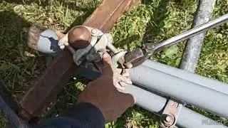 Установка 18 метрової мачти ,Я і мій помічник Форте 181 4Х4 🇺🇦🇺🇦🇺🇦💯 відсотків результат.