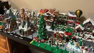 LEGO Winter Village Update (BASE PLATES | SIDEWALK | PLANTS & ANIMALS)