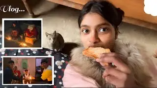 Birthday + Sakat Chauth in Village 🪔 | Family Time & Cats | Village Life Vlog 