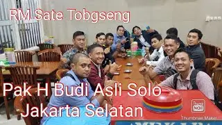 RM Sate dan Tongseng pak H Budi Asli Solo