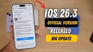 iOS 26.3 Released | Big Update | What's New?