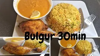 SI FUDUD KU SAMEYSO BULGUR (QAMADI) 30 MIN!  2022