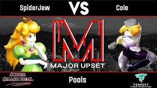 SpiderJew (Peach) vs Cole (Sheik) - Pools - MAJOR UPSET