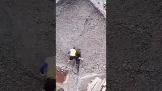 unloading of sand and gravel process form large ship in cargo #ship #short #trandingsound #facts