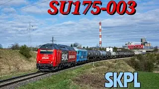 Nowość na szlakach! SU175-003 + ST43-389 SKPL Cargo z cysternami | Gniezno Winiary