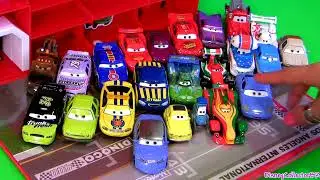 Disney Pixar Cars2 Tomica Storage Carry Case 19 cars Takara Tomy Review by Funtoys 【REUPLOAD】