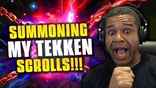 Popping all my TEKKEN Scrolls in Summoners War!